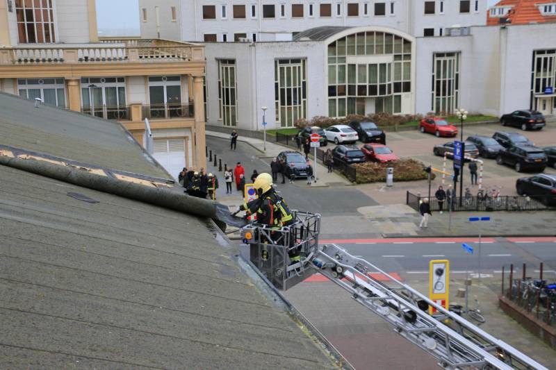 Hulpdiensten druk met stormschades