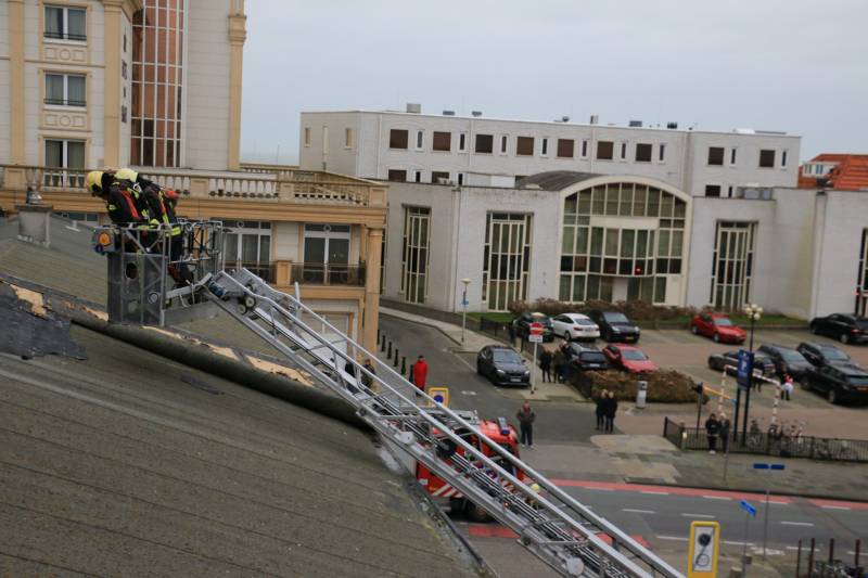 Hulpdiensten druk met stormschades