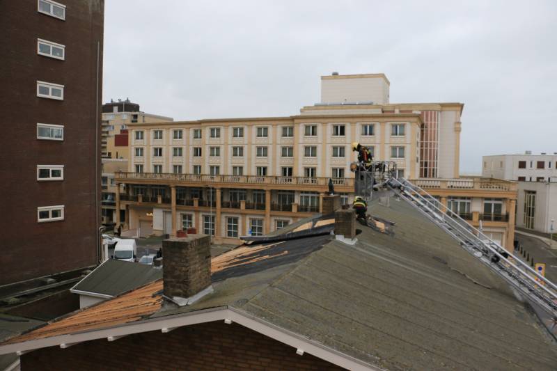 Hulpdiensten druk met stormschades