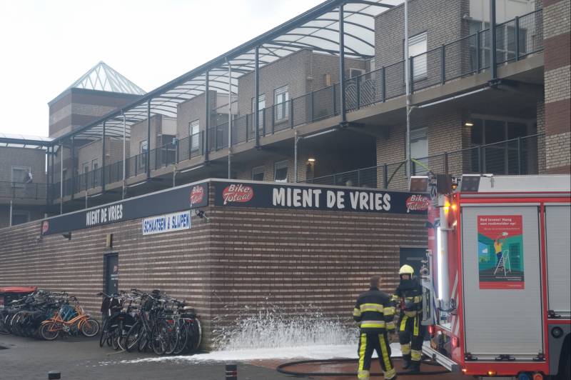 Appartementen ontruimd na brand in keuken