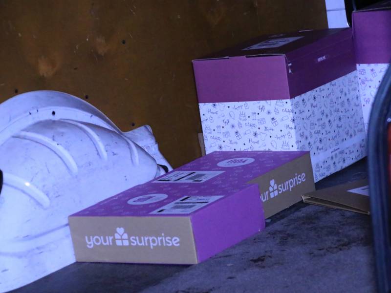 Bestelbus raakt van de weg en belandt in sloot