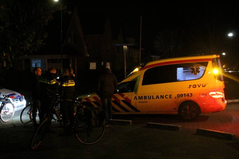 Dronken man gewond na valpartij