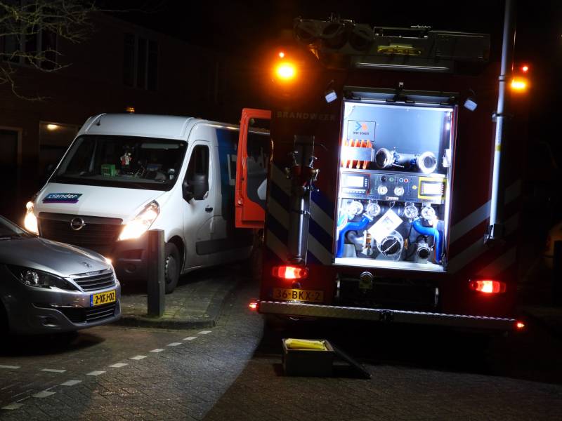 Olie in riool door kapotte auto