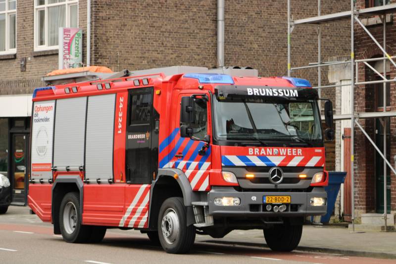 Hoge boom ingescheurd