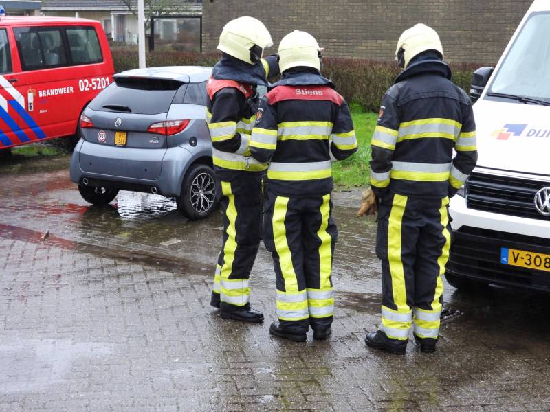Stoepen overstromen door verstopte putten