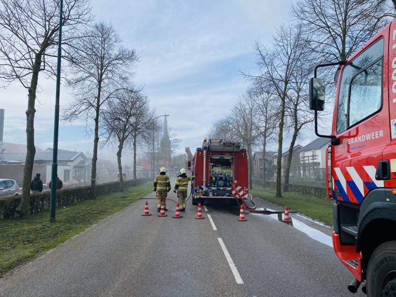 Uitslaande brand in Egyptisch shoarma-restaurant Amon