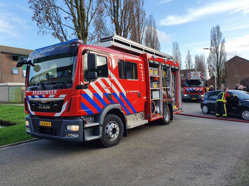 Veel schade aan woning na brand