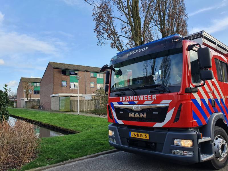 Veel schade aan woning na brand