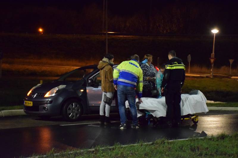 Gewonde na kop-staart aanrijding