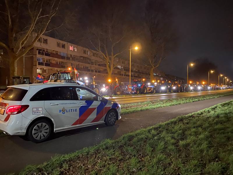 Groningse boeren gestrand in Kampen