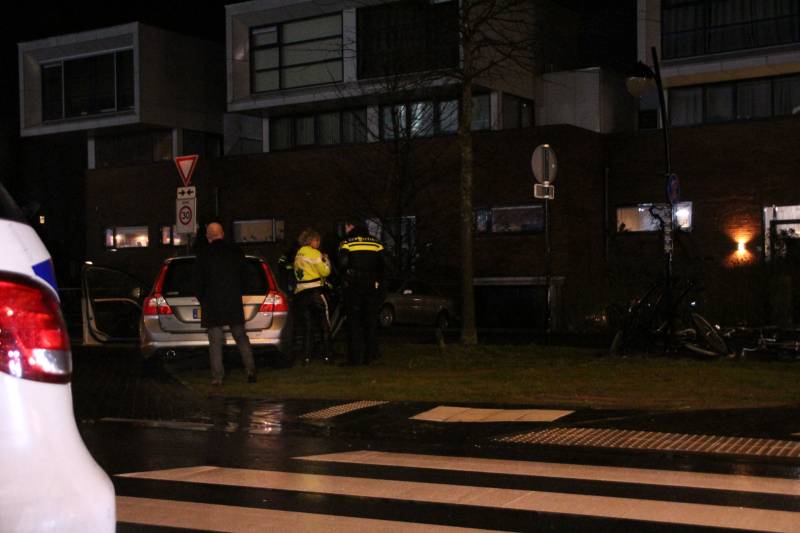 Fietster gewond na aanrijding