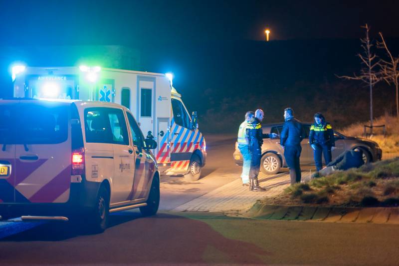 Man in been geschoten op parkeerplaats