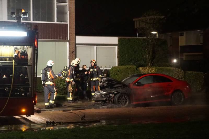 Zoveelste auto in brand