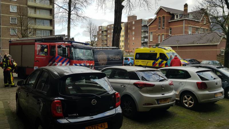 Combimagnetron vliegt in brand tijdens het bakken