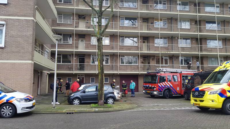 Combimagnetron vliegt in brand tijdens het bakken