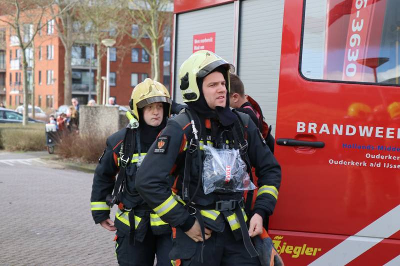 Uitslaande brand in slooppand
