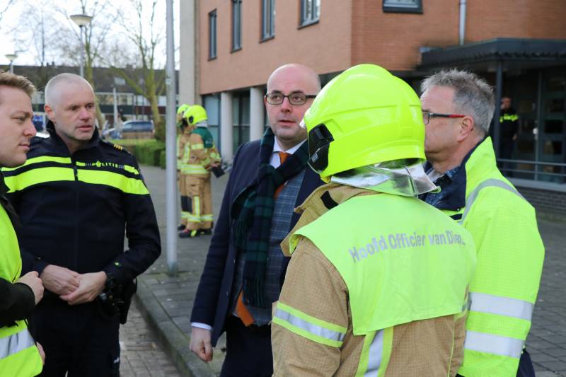 Uitslaande brand in slooppand