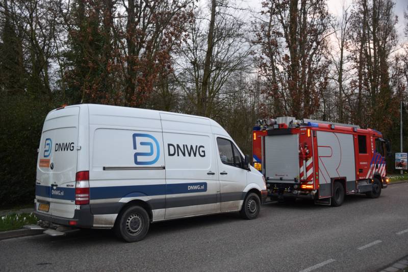 Gaslekkage bij sloopwoning