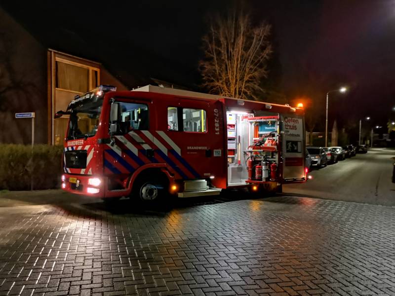 Autobrand snel onder controle