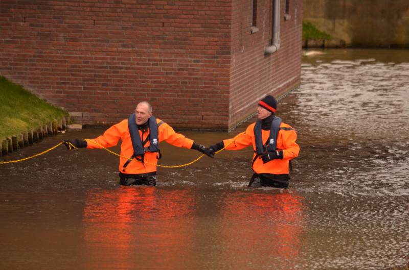 Persoon te water blijkt loosalarm
