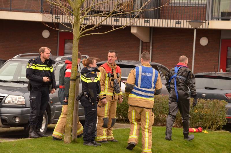 Persoon te water blijkt loosalarm