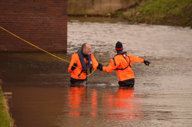Persoon te water blijkt loosalarm
