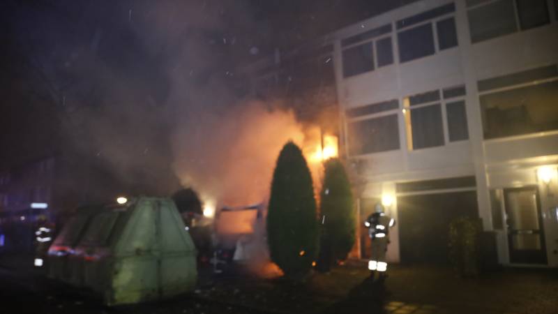 Brand verwoest caravan