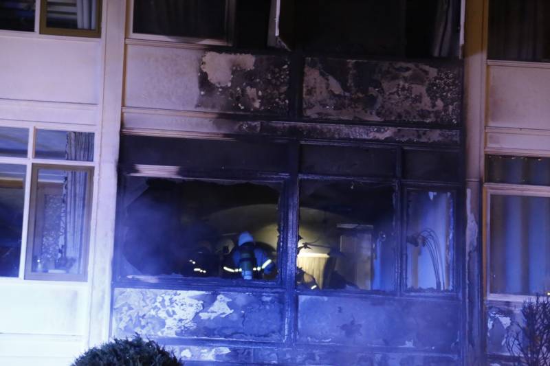 Brand verwoest caravan