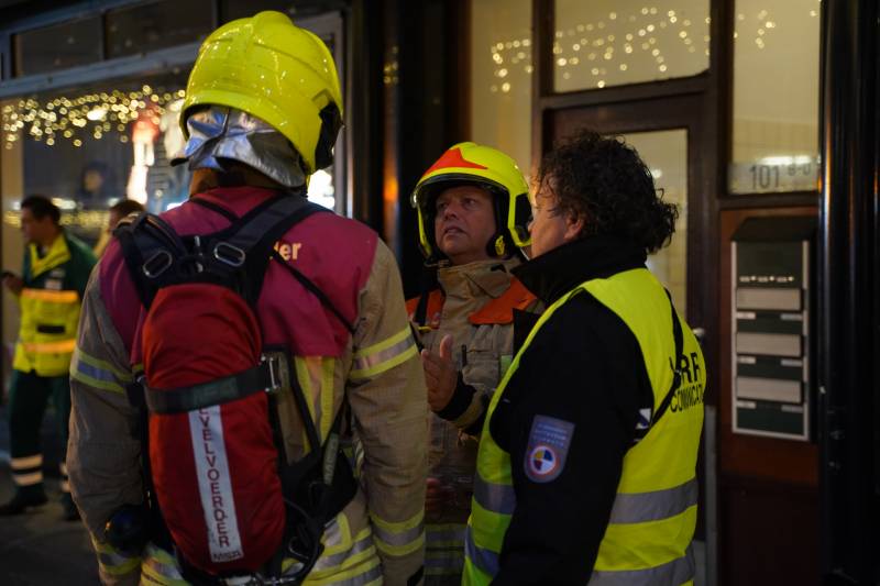 Uitslaande brand in appartement