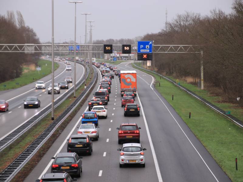 Rijstroken afgesloten door meerdere ongevallen