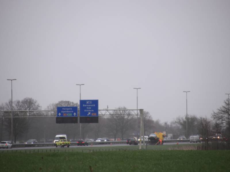 Rijstroken afgesloten door meerdere ongevallen