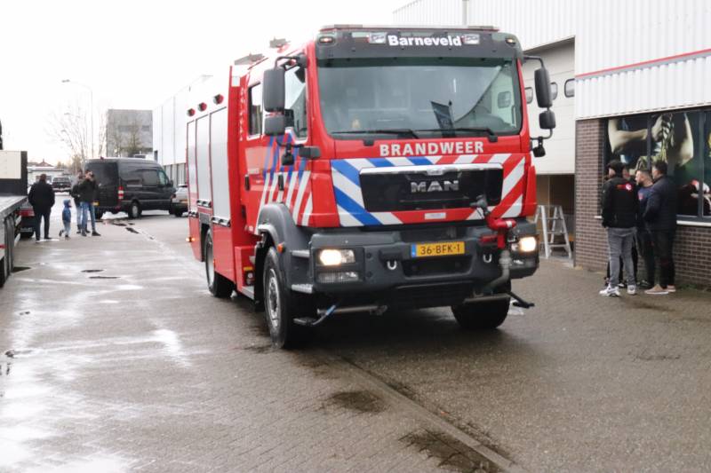 Kleine brand in bedrijvenpand