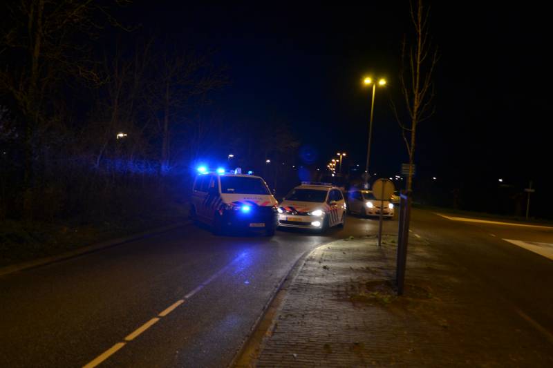 Auto rijdt tegen boom en raakt zwaarbeschadigd