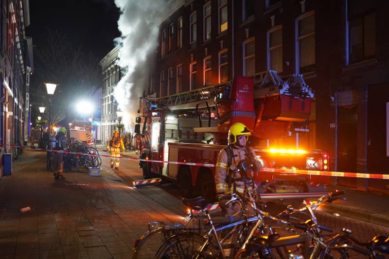 Drie gewonden na uitslaande brand in kraakpand