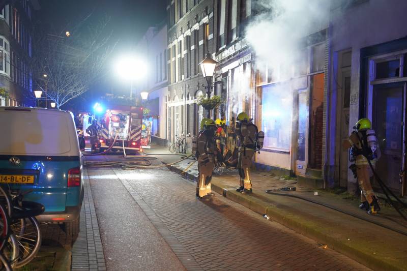 Drie gewonden na uitslaande brand in kraakpand