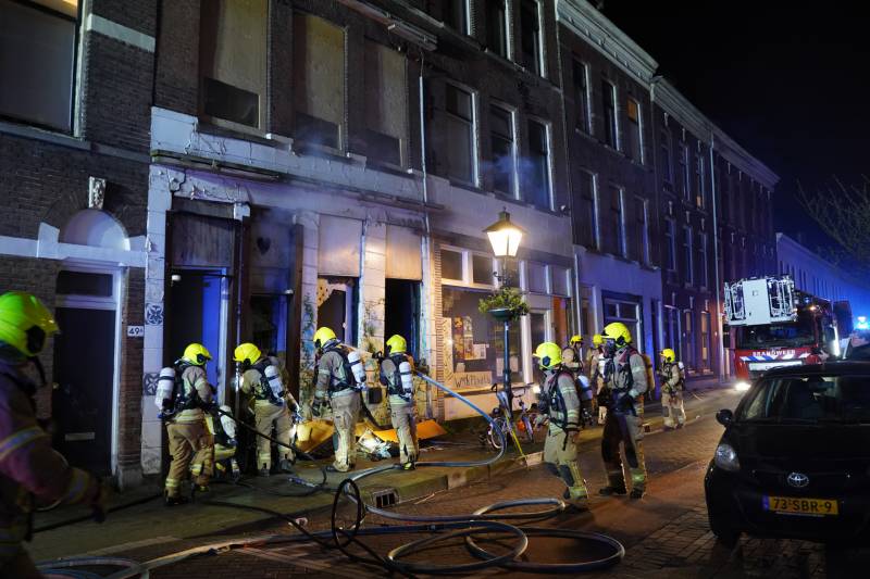 Drie gewonden na uitslaande brand in kraakpand
