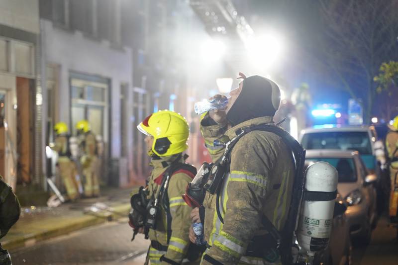 Drie gewonden na uitslaande brand in kraakpand