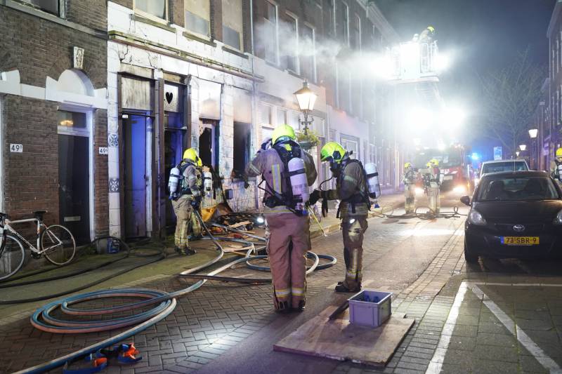 Drie gewonden na uitslaande brand in kraakpand