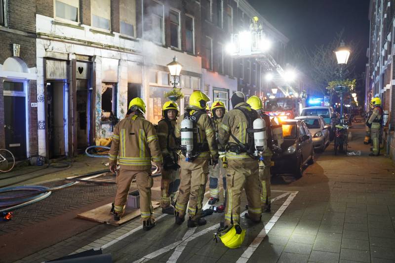 Drie gewonden na uitslaande brand in kraakpand