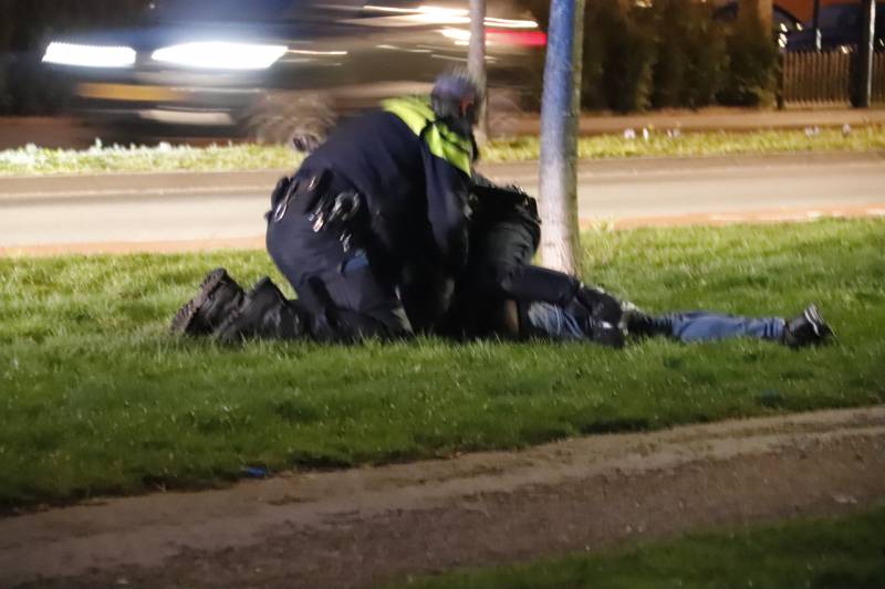 Verwarde man aangehouden na dreigementen