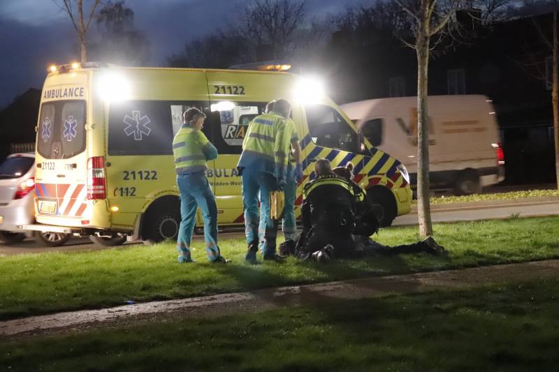 Verwarde man aangehouden na dreigementen