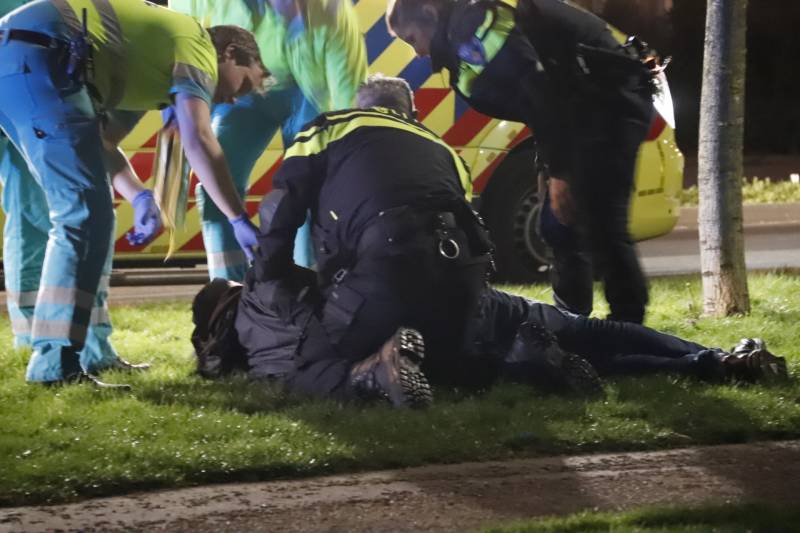 Verwarde man aangehouden na dreigementen