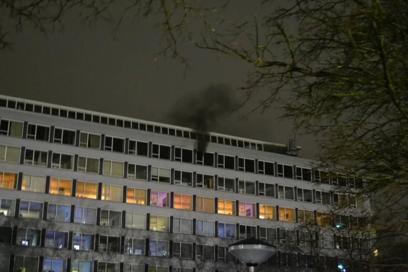 Veel rook bij brand in Alrijne Ziekenhuis