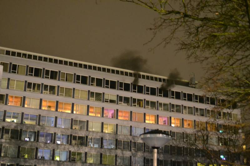 Veel rook bij brand in Alrijne Ziekenhuis