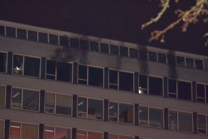 Veel rook bij brand in Alrijne Ziekenhuis