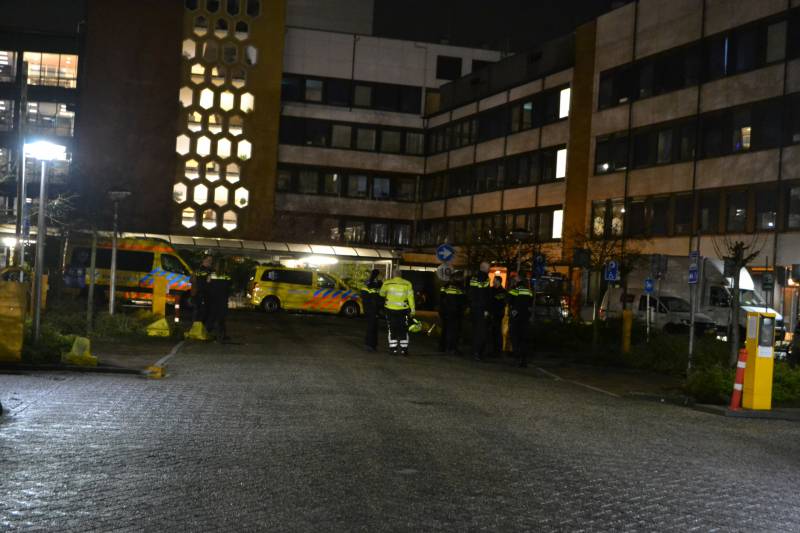 Veel rook bij brand in Alrijne Ziekenhuis