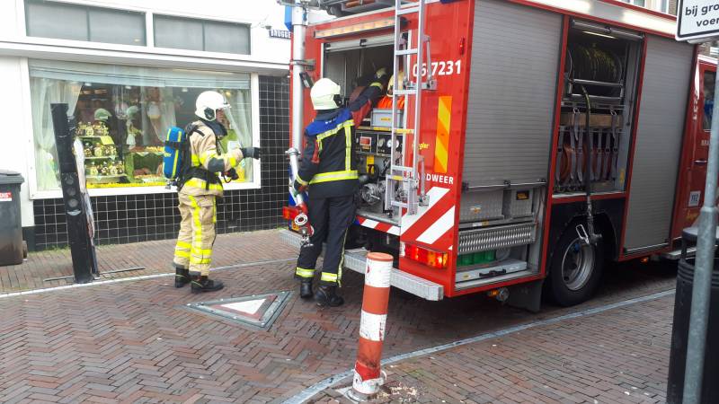 Brand in woning