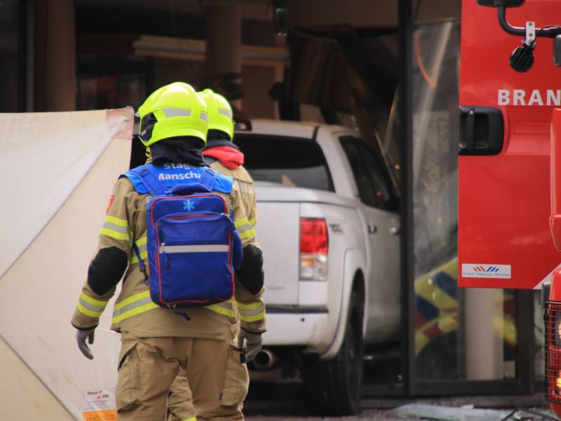 Pick-up wagen ramt pui gemeentehuis