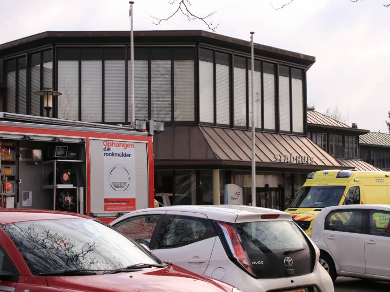Pick-up wagen ramt pui gemeentehuis