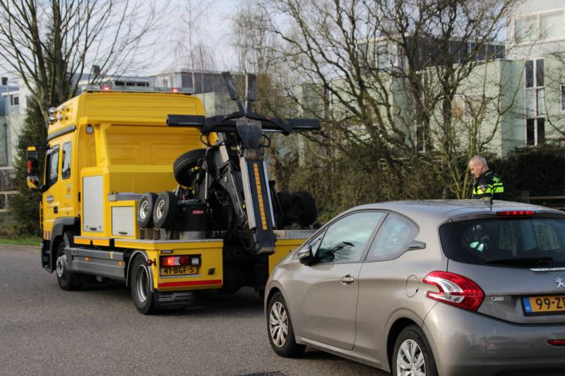 Fietser gewond bij aanrijding met auto